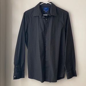 Men’s button down shirt.